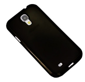 Силиконов заден гръб ТПУ мат за Samsung Galaxy S4 mini  I9190 черен